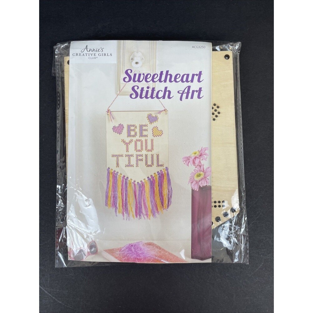 Annie's Creative Girls Club Sweetheart Stitch Kit - ACG3250